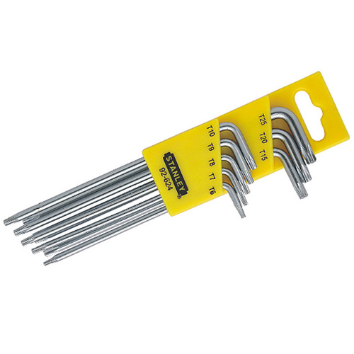 8 Piece Tamper Proof Torx Hex Key Set